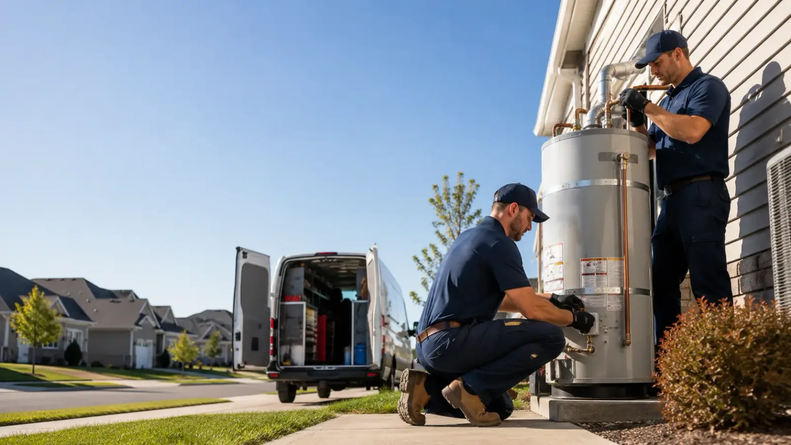 Water Heater Installation in Olin, IA